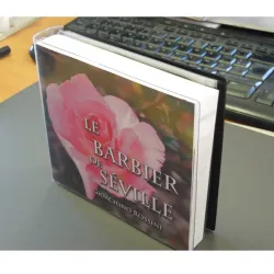 Pochettes CD FabExtra, Taille ”XL” avec dos et renfort reliure, pour 3 CD + grand livret 14,2 × 12,5 cm