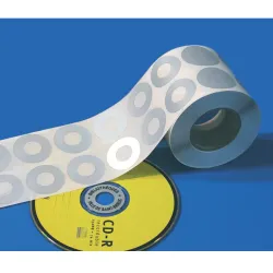 Rondelles de renfort vierges pour CD ou DVD Ø 34 mm