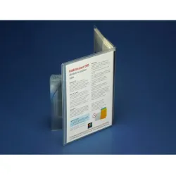 Pochettes DVD FabExtra "S" - 5 DVD empilés, avec renfort reliure droit
