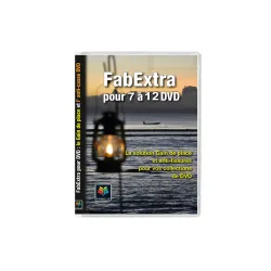 Pochettes DVD FabExtra "XL" - 12 DVD décalés