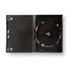 Boîtier 1 DVD noir ALLAINE “prise facile” fixation sans push