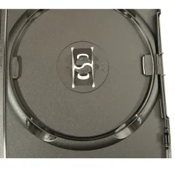 Boîtier 2 DVD AMARAY “fixation push” avec un plateau tournant