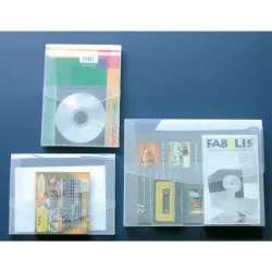 Coffrets FabéCof' transparent - 18 x 24 x 3 cm