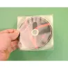 Pochettes adhésives pour 1 CD, sans rabat, avec coup de pouce