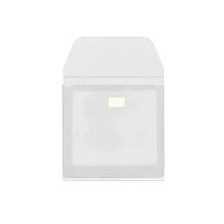 Pochettes adhésives pour CD ou DVD, avec rabat adhésif