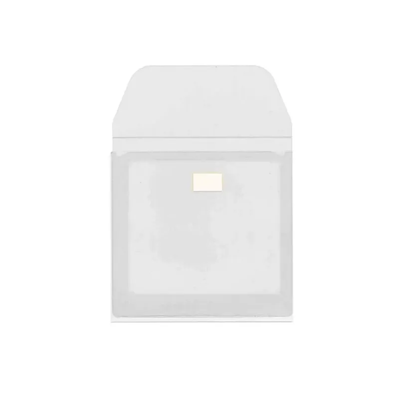 Pochettes adhésives pour CD ou DVD, avec rabat adhésif