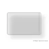 Porte-carte simple transparent - 94 x 61 mm