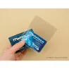 Porte-carte double transparent - 130 x 95 mm