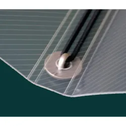 Protège-revues transparent strié PR11 - Format 27,5 x 36 cm