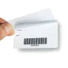 100 Cartes de lecteur PVC personnalisable avec code-barres - 86 x 54 mm - Quadrichromie