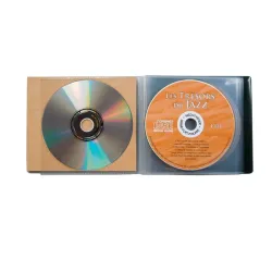 Pochettes CD FabExtra, Taille ”S” pour 3 CD + livret 12,1 × 12,0 cm